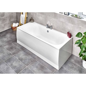 Traditional Victorian Style 1800 X 800 Double Ended White Bath