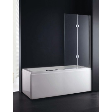 Fortuna Double Frameless Bath Screen