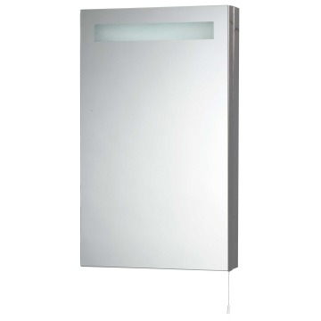 Oregon 600mm x 360mm Illuminated Bathroom Mirror Corner Cabinet