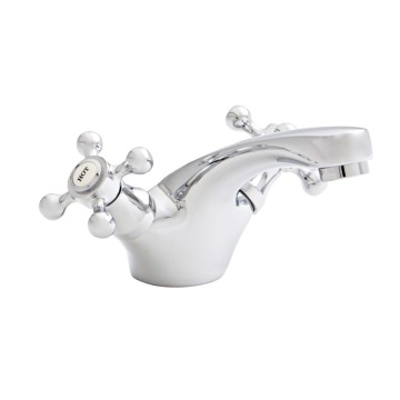 Traditional Chrome Vassell Basin Mixer