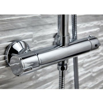 Messi Round Cool touch Rigid Riser Shower