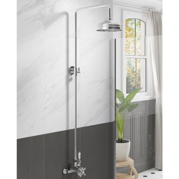 Deluge Riser Kit with Traditional Exposed Thermostatic Valve
