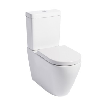 Arch Closed Back Close Coupled Toilet inc. Soft Closing Seat                                                     A contemporary compact back to wall c