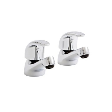 Serie 11 Basin Pillar Taps